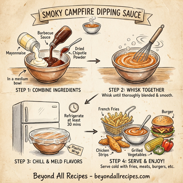 Smoky Campfire Dipping Sauce instructions