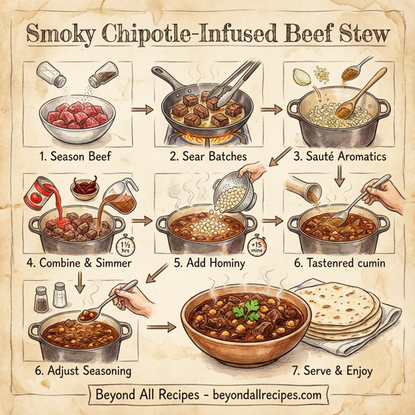 Smoky Chipotle-Infused Beef Stew instructions