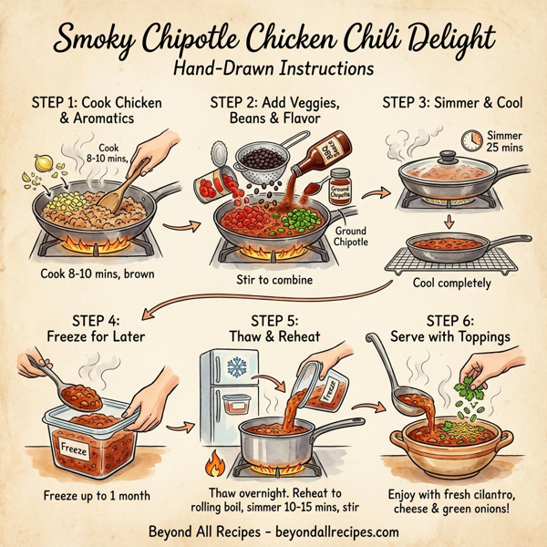 Smoky Chipotle Chicken Chili Delight instructions