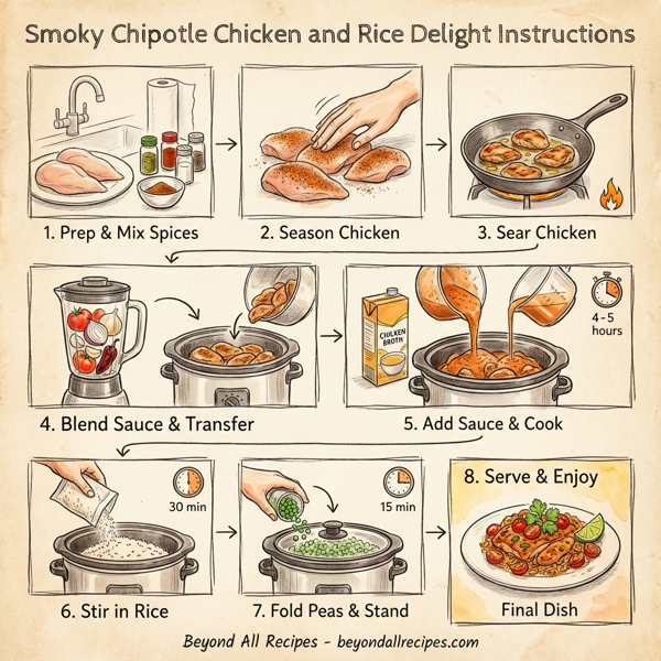 Smoky Chipotle Chicken and Rice Delight instructions