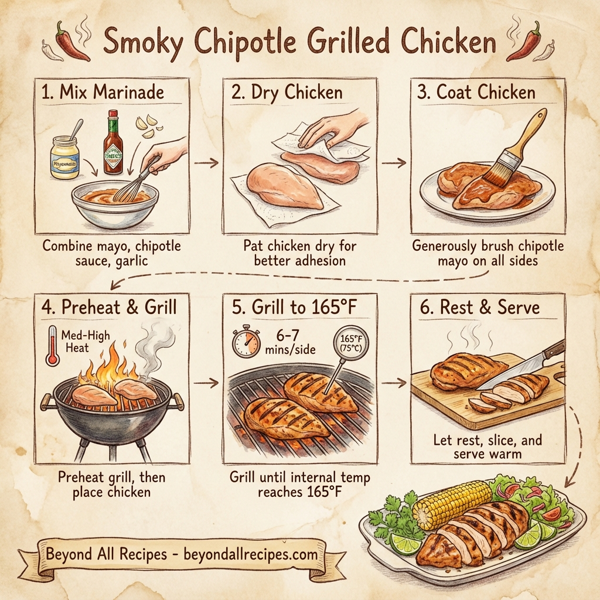 Smoky Chipotle Grilled Chicken instructions