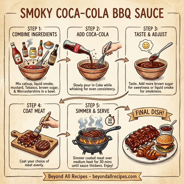 Smoky Coca-Cola BBQ Sauce instructions