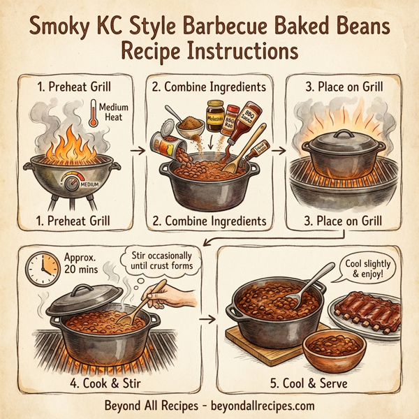 Smoky KC Style Barbecue Baked Beans instructions