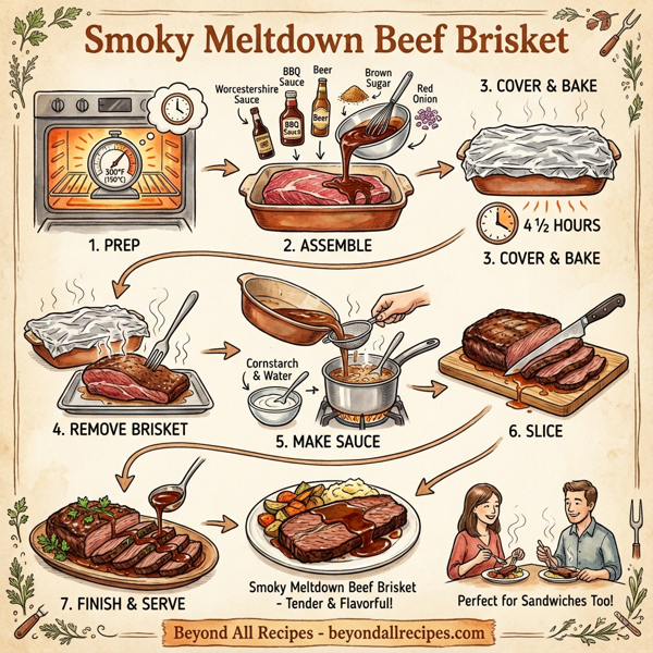 Smoky Meltdown Beef Brisket instructions