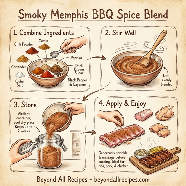 Smoky Memphis BBQ Spice Blend instructions