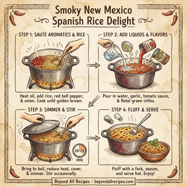 Smoky New Mexico Spanish Rice Delight instructions