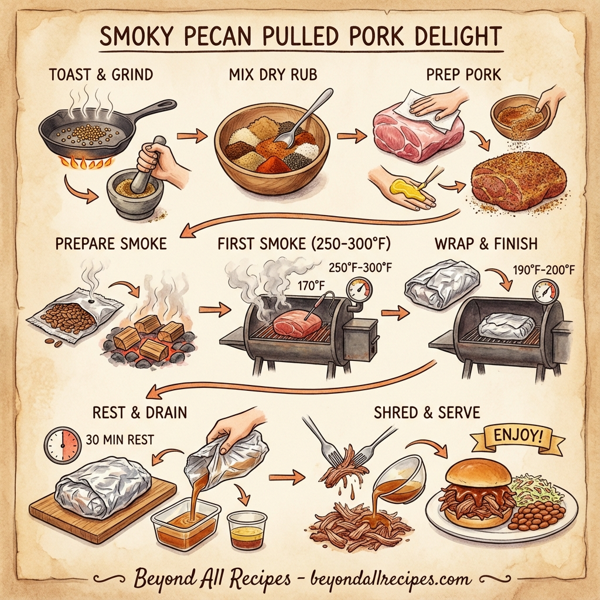 Smoky Pecan Pulled Pork Delight instructions