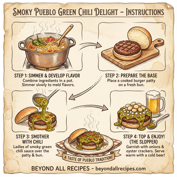 Smoky Pueblo Green Chili Delight instructions