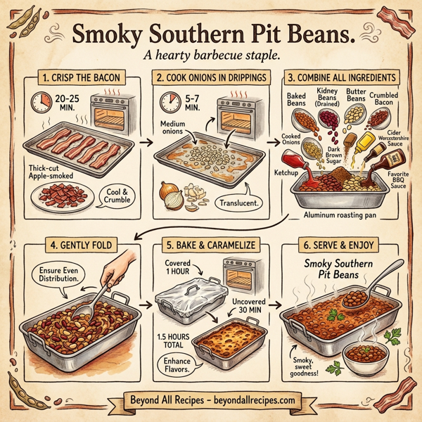 Smoky Southern Pit Beans instructions