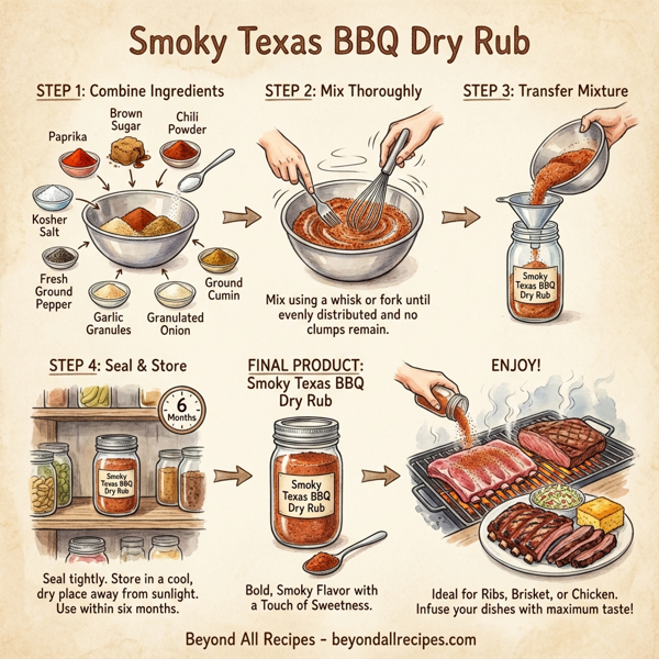 Smoky Texas BBQ Dry Rub instructions