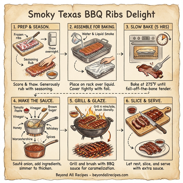 Smoky Texas BBQ Ribs Delight instructions