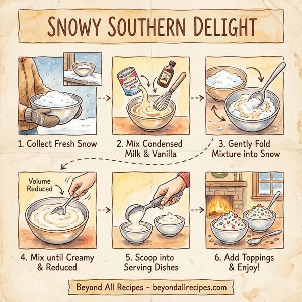 Snowy Southern Delight instructions