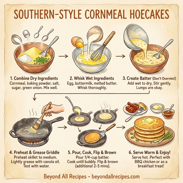 Southern-Style Cornmeal Hoecakes instructions