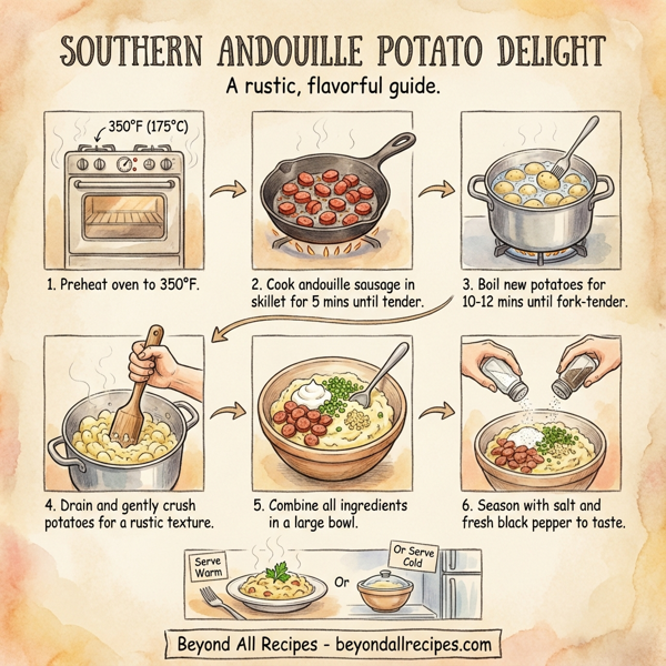 Southern Andouille Potato Delight instructions