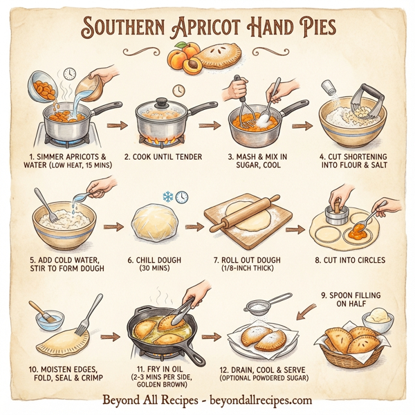 Southern Apricot Hand Pies instructions