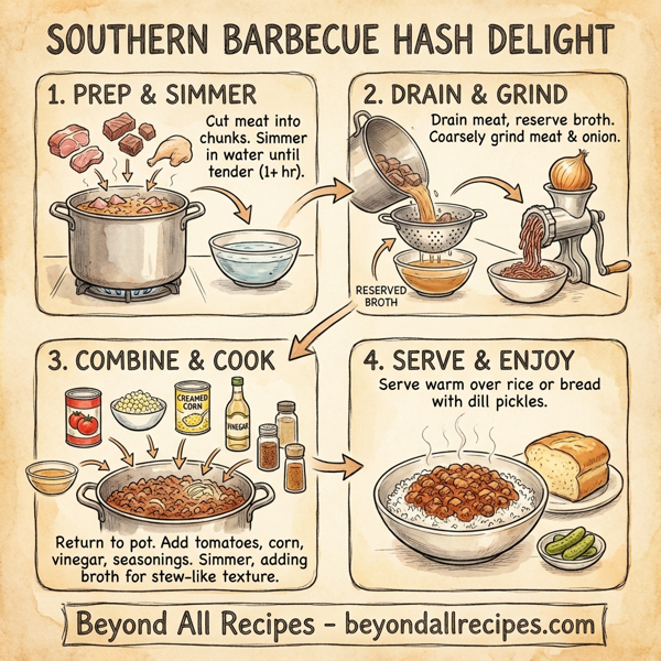 Southern Barbecue Hash Delight instructions
