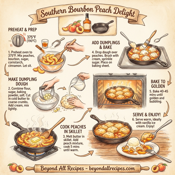 Southern Bourbon Peach Delight instructions