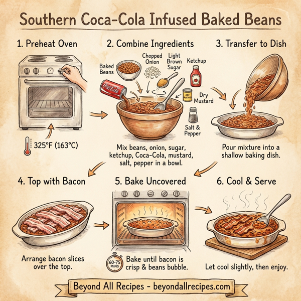 Southern Coca-Cola Infused Baked Beans instructions
