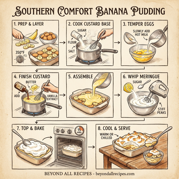 Southern Comfort Banana Pudding instructions