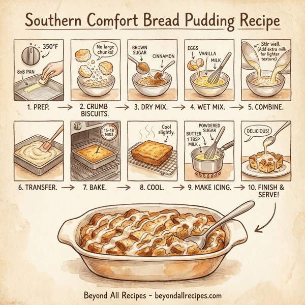 Southern Comfort Bread Pudding instructions