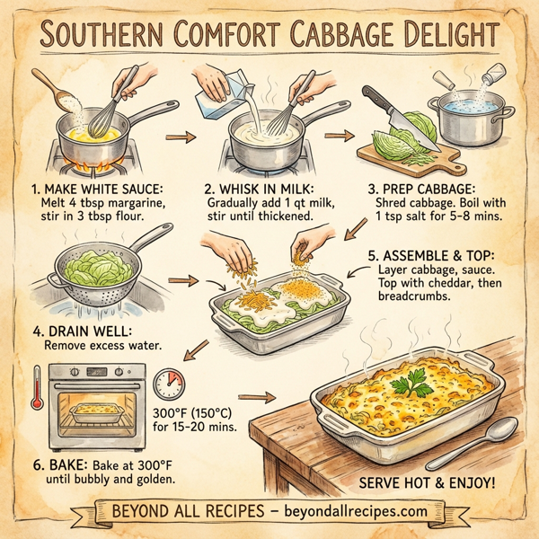 Southern Comfort Cabbage Delight instructions