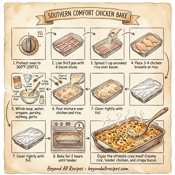 Southern Comfort Chicken Bake instructions