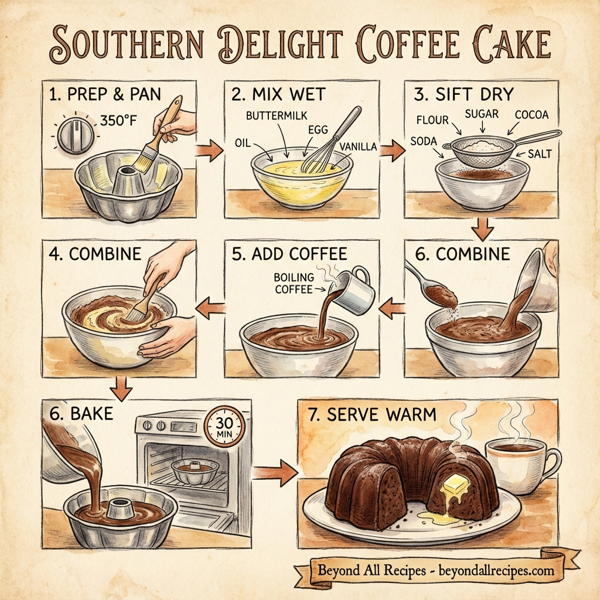 Southern Delight Coffee Cake instructions