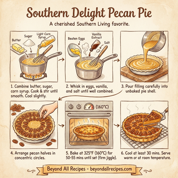 Southern Delight Pecan Pie instructions