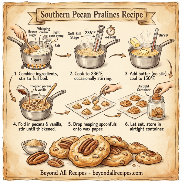 Southern Pecan Pralines instructions