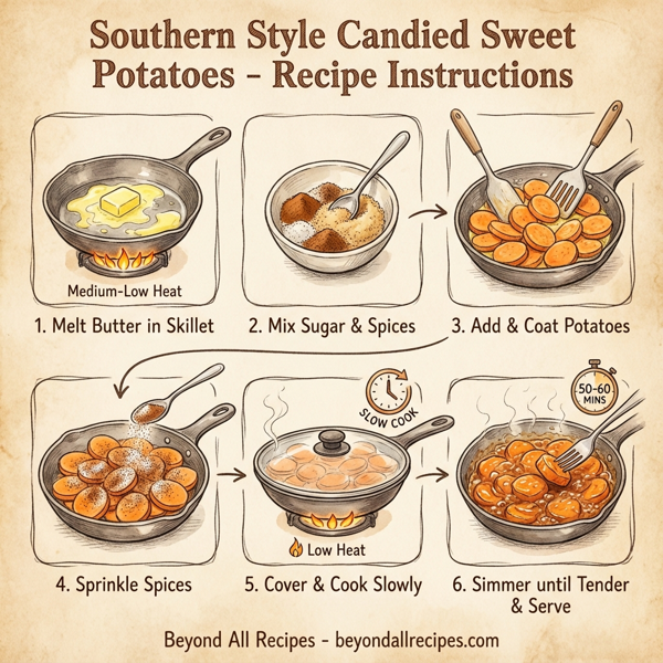 Southern Style Candied Sweet Potatoes instructions