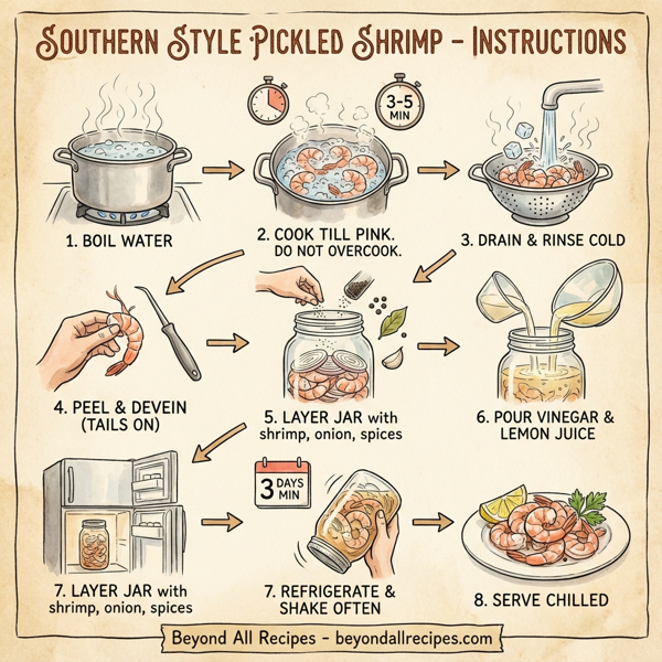 Southern Style Pickled Shrimp instructions
