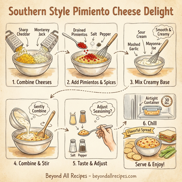 Southern Style Pimiento Cheese Delight instructions