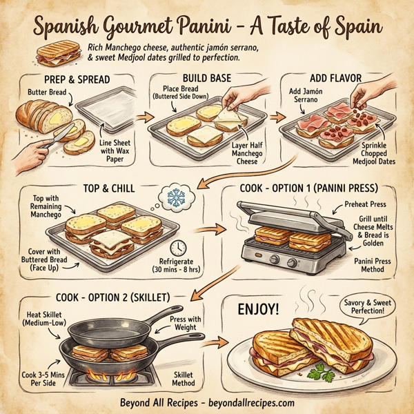 Spanish Gourmet Panini instructions