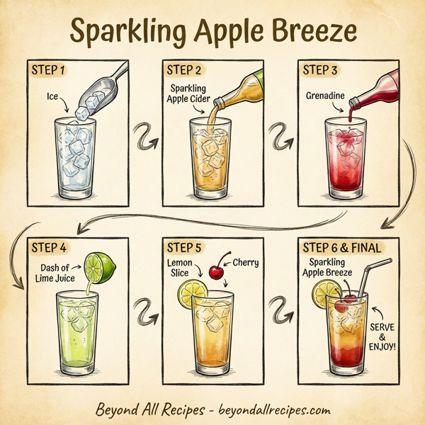 Sparkling Apple Breeze instructions