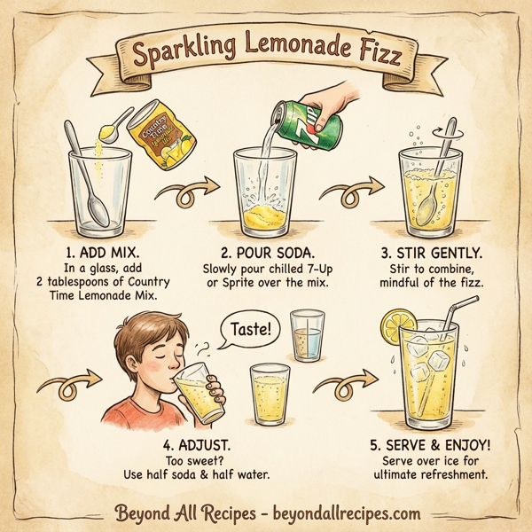 Sparkling Lemonade Fizz instructions