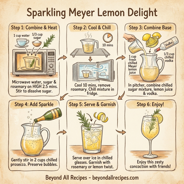 Sparkling Meyer Lemon Delight instructions