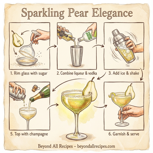 Sparkling Pear Elegance instructions