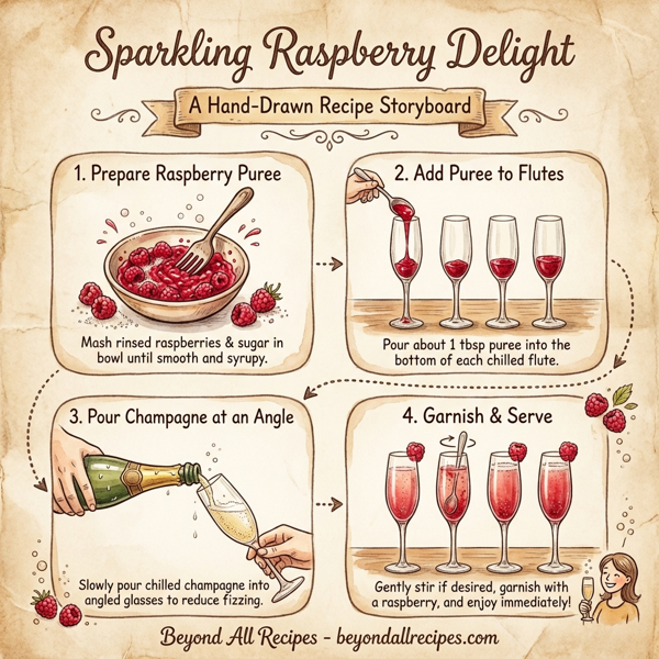 Sparkling Raspberry Delight instructions