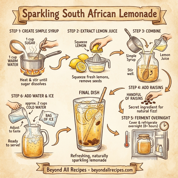 Sparkling South African Lemonade instructions