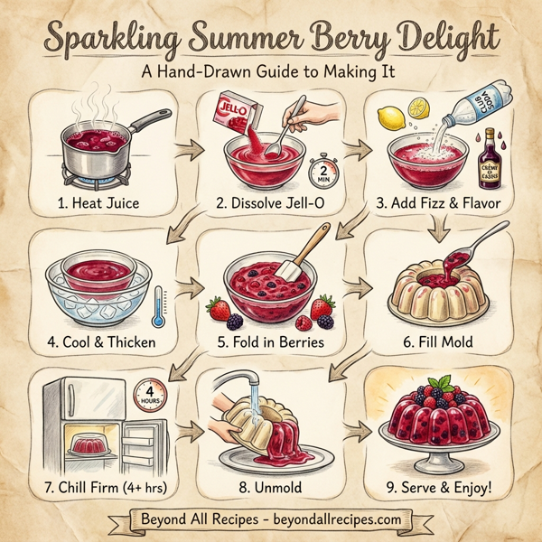 Sparkling Summer Berry Delight instructions