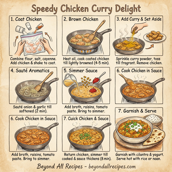 Speedy Chicken Curry Delight instructions