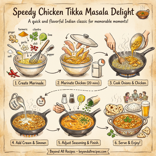 Speedy Chicken Tikka Masala Delight instructions