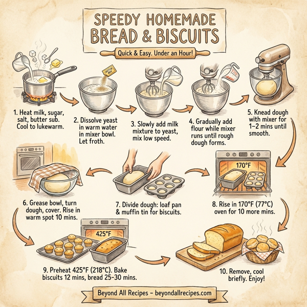 Speedy Homemade Bread and Biscuits instructions