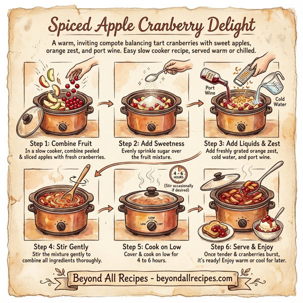 Spiced Apple Cranberry Delight instructions