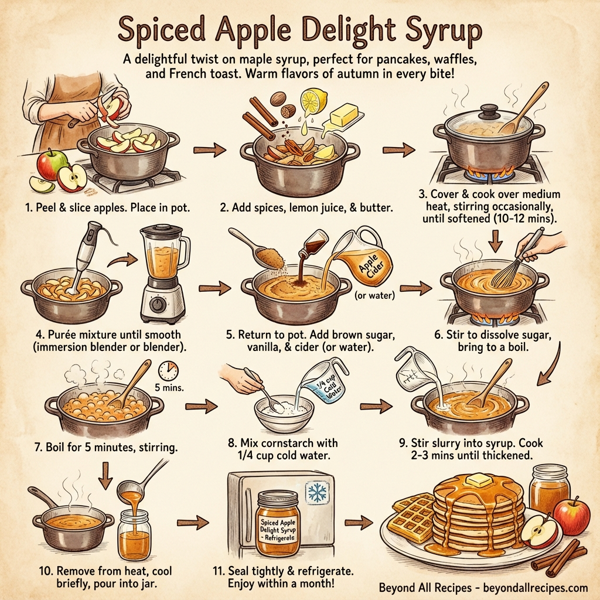 Spiced Apple Delight Syrup instructions