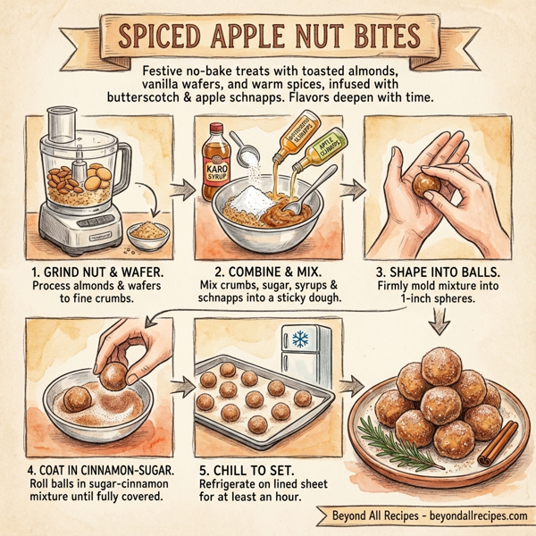 Spiced Apple Nut Bites instructions