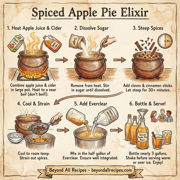 Spiced Apple Pie Elixir instructions