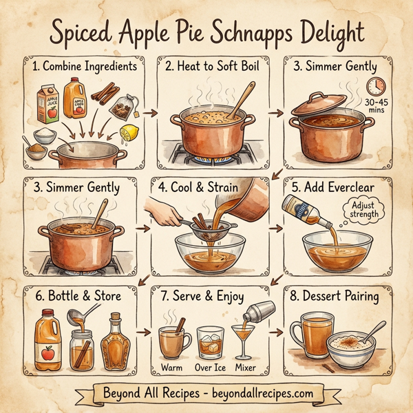 Spiced Apple Pie Schnapps Delight instructions