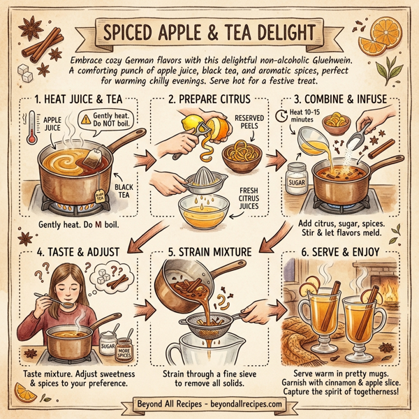 Spiced Apple & Tea Delight instructions