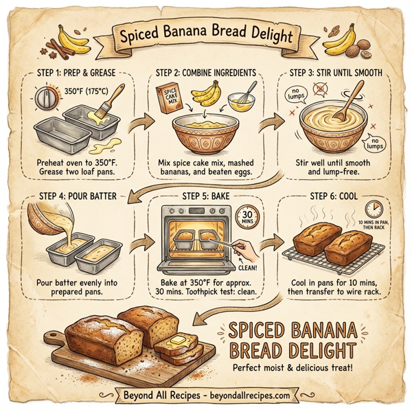Spiced Banana Bread Delight instructions